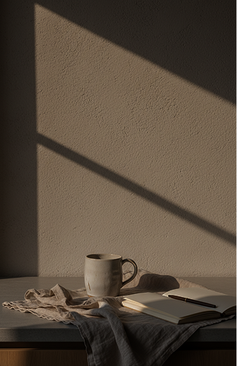 A quieter kind of morning
