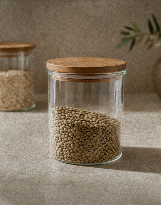 Glass Storage Jar