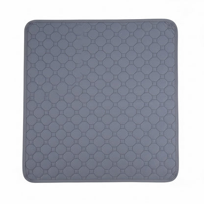 Guinea Pig Cage Liner – Waterproof, Washable Non‑Slip Fleece Pad (Grey, 4 Sizes)