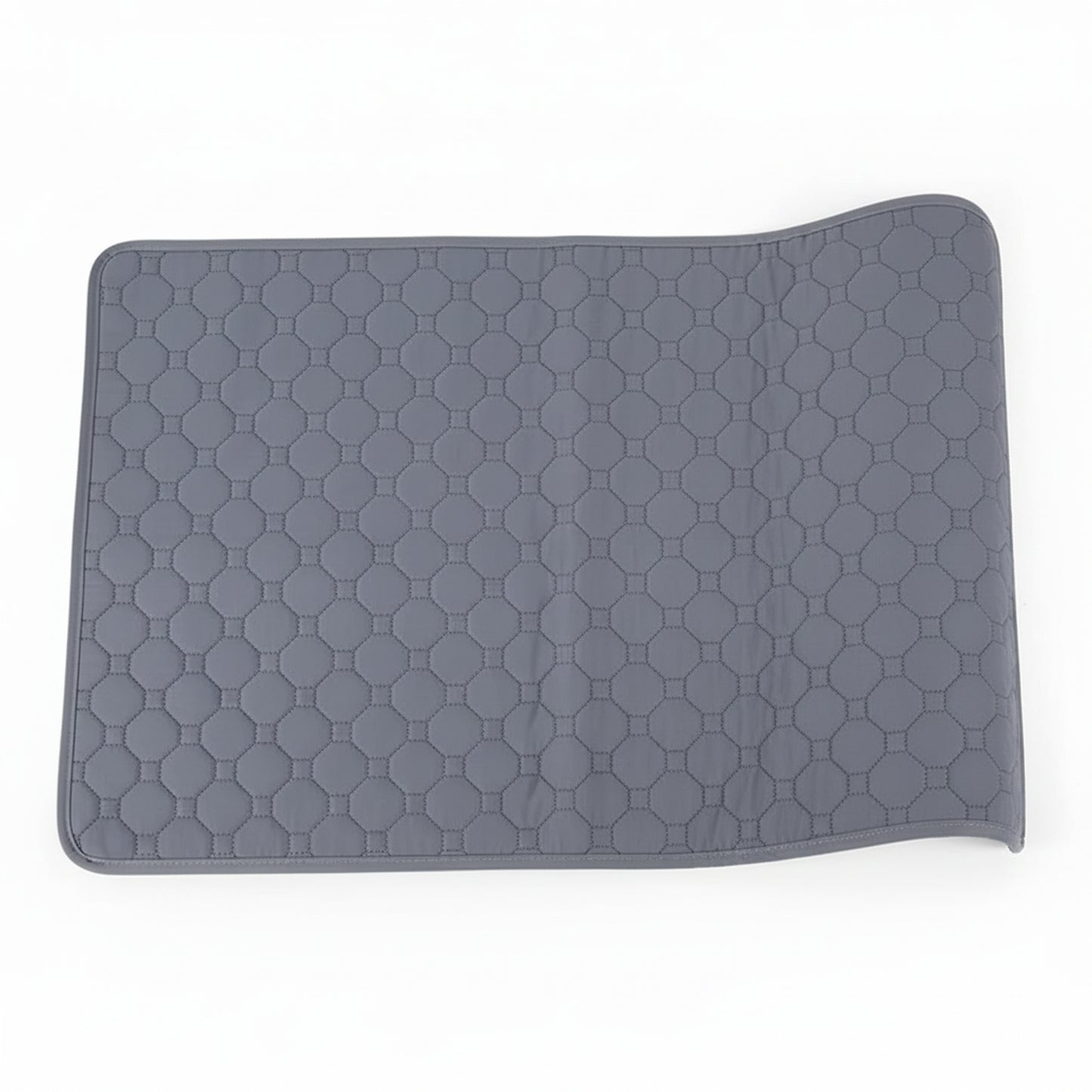 Guinea Pig Cage Liner – Waterproof, Washable Non‑Slip Fleece Pad (Grey, 4 Sizes)