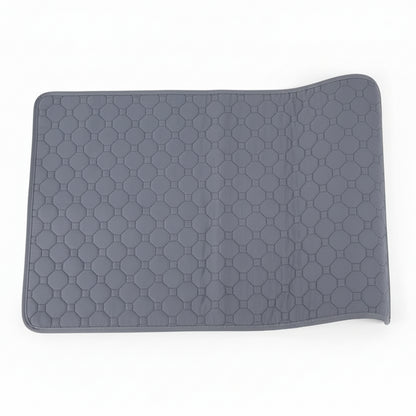 Guinea Pig Cage Liner – Waterproof, Washable Non‑Slip Fleece Pad (Grey, 4 Sizes)