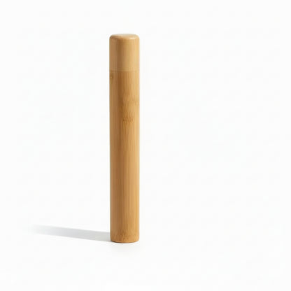 Portable Bamboo Toothbrush Holder (Travel Tube) + Toothbrush