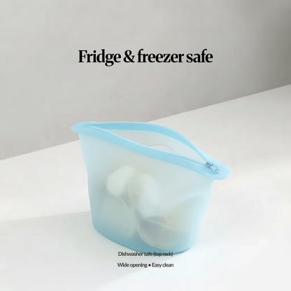 Silicone storage bags set — Reusable Food Storage (Bags/Cups/Bowls/Complete)