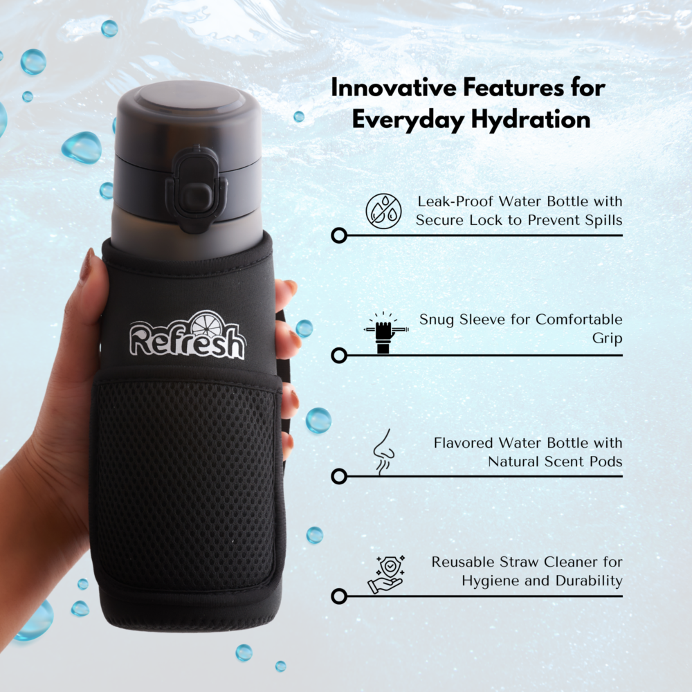 Refresh Water Bottle – Onyx Shadow - Image 5