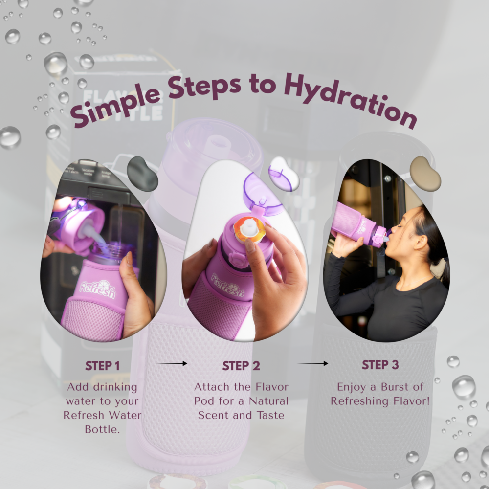 Refresh Water Bottle – Velvet Amethyst - Image 8
