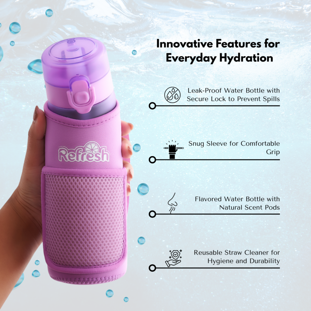 Refresh Water Bottle – Velvet Amethyst - Image 7